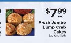 Fresh Jumbo Lump Crab Cakes