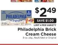 Philadelphia Brick Cream Cheese