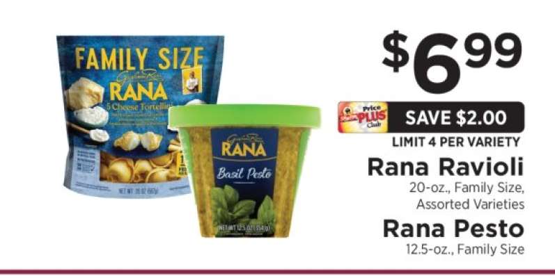 Rana Ravioli / Rana Pesto