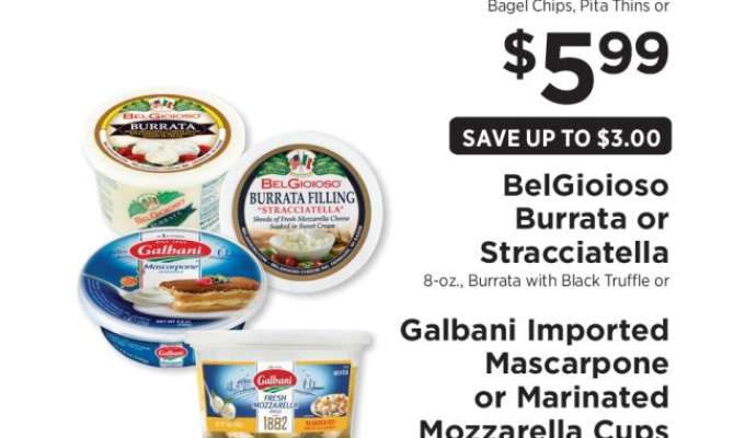 BelGioioso Burrata or Stracciatella