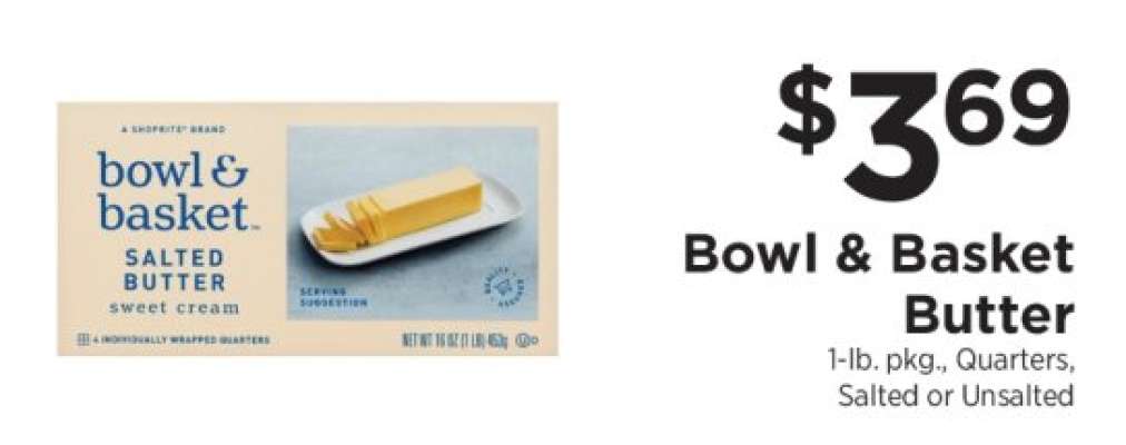 Bowl & Basket Butter