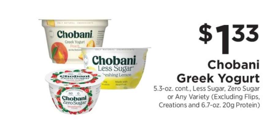 Chobani Greek Yogurt