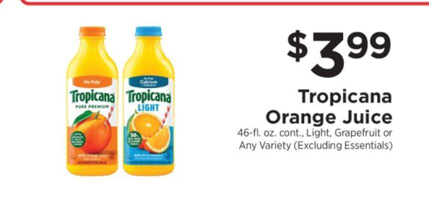 Tropicana Orange Juice