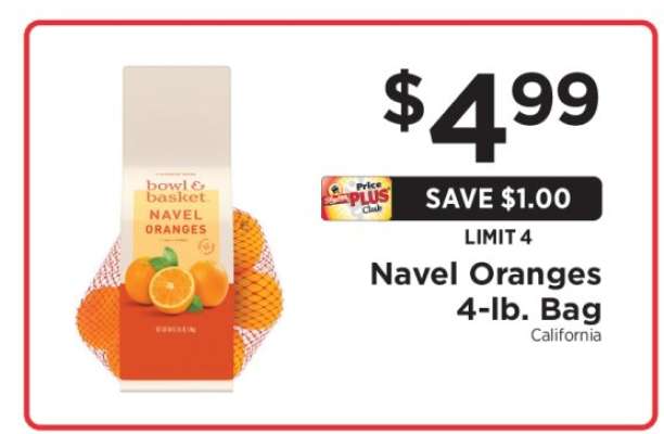 Navel Oranges