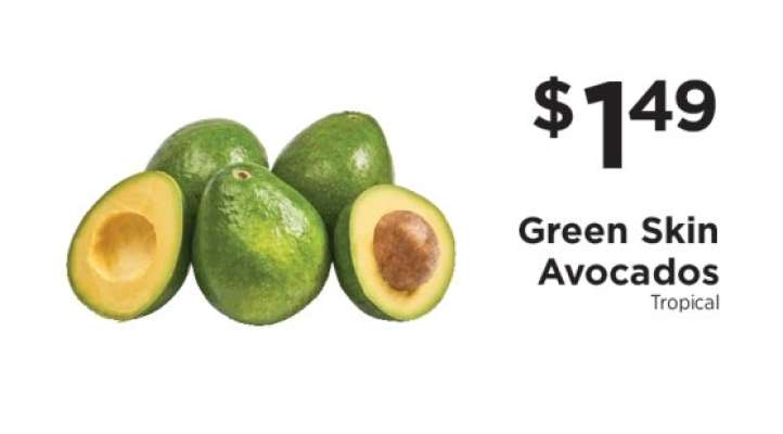 Green Skin Avocados