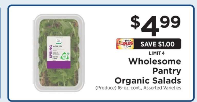 Wholesome Pantry Organic Salads