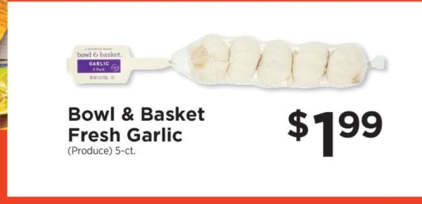 Bowl & Basket Fresh Garlic