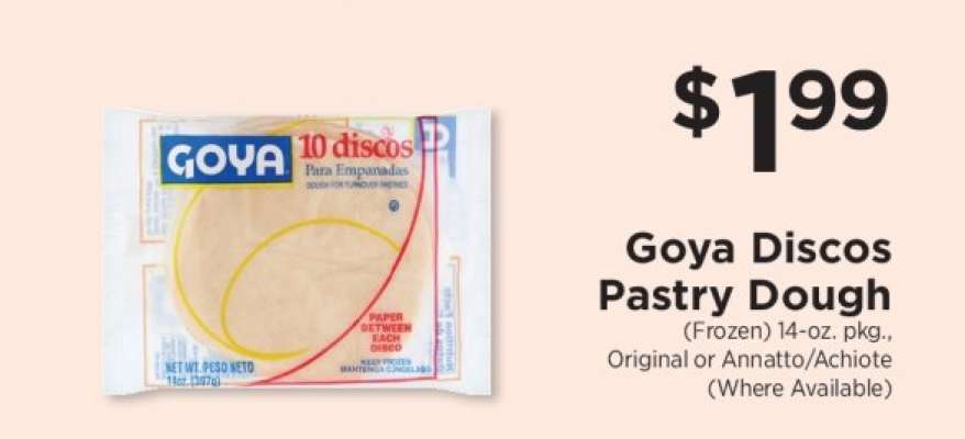 Goya Discos Pastry Dough