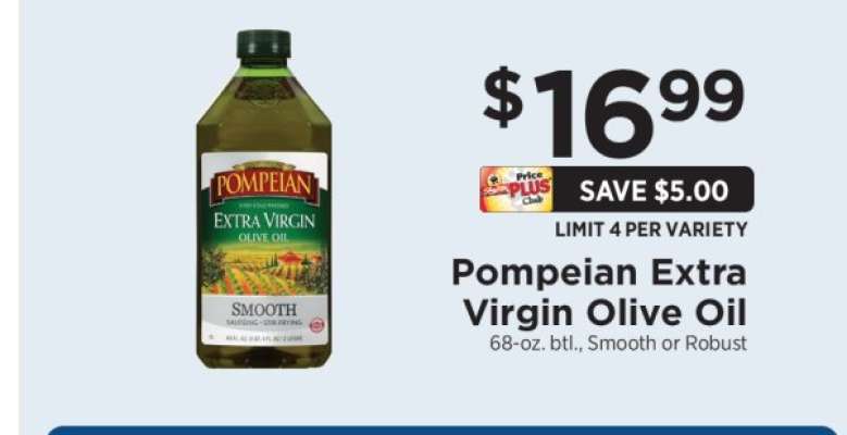 Pompeian Extra Virgin Olive Oil