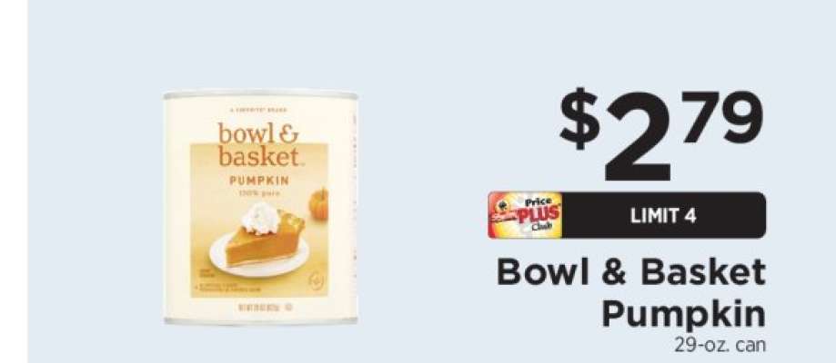 Bowl & Basket Pumpkin