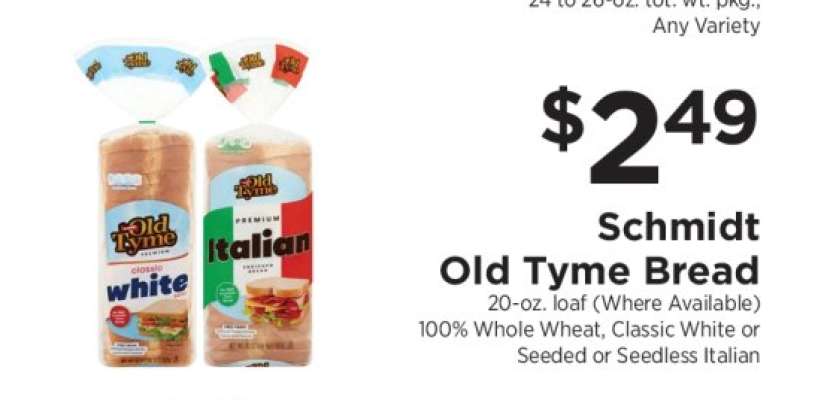 Schmidt Old Tyme Bread