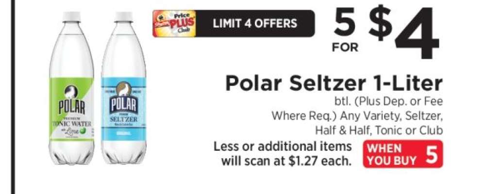 Polar Seltzer 1-Liter