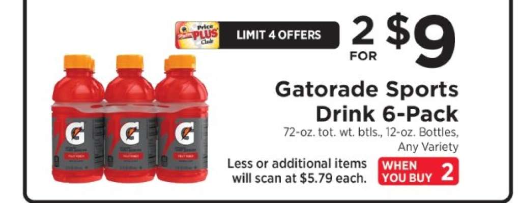 Gatorade Sports Drink 6-Pack