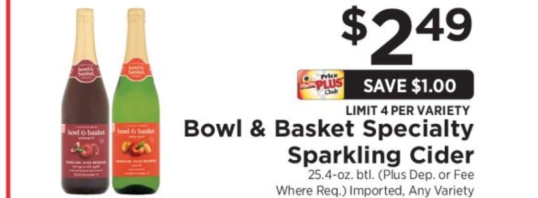 Bowl & Basket Specialty Sparkling Cider