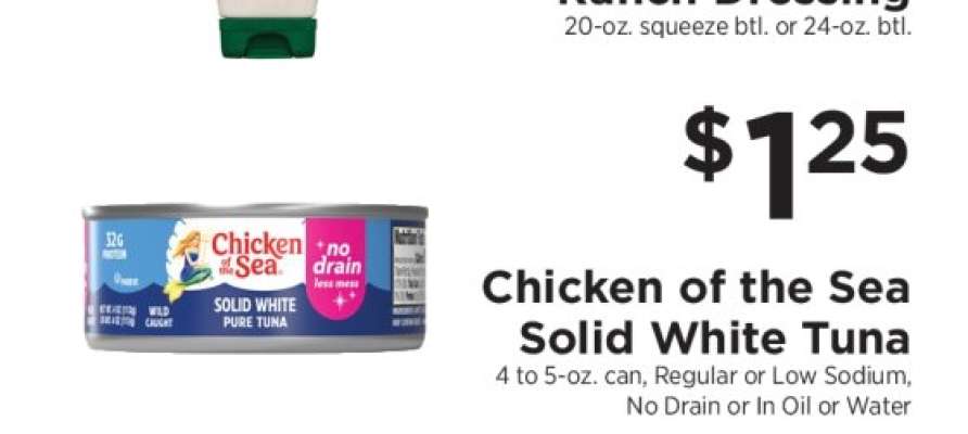 Chicken of the Sea Solid White Tuna