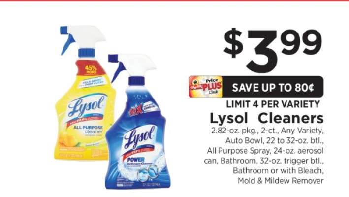 Lysol Cleaners