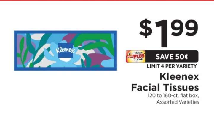 Kleenex Facial Tissues