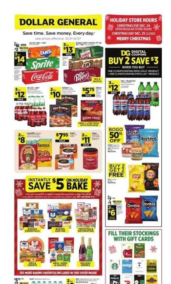 Dollar General Flyer - 12/21/2025 - 12/27/2025.