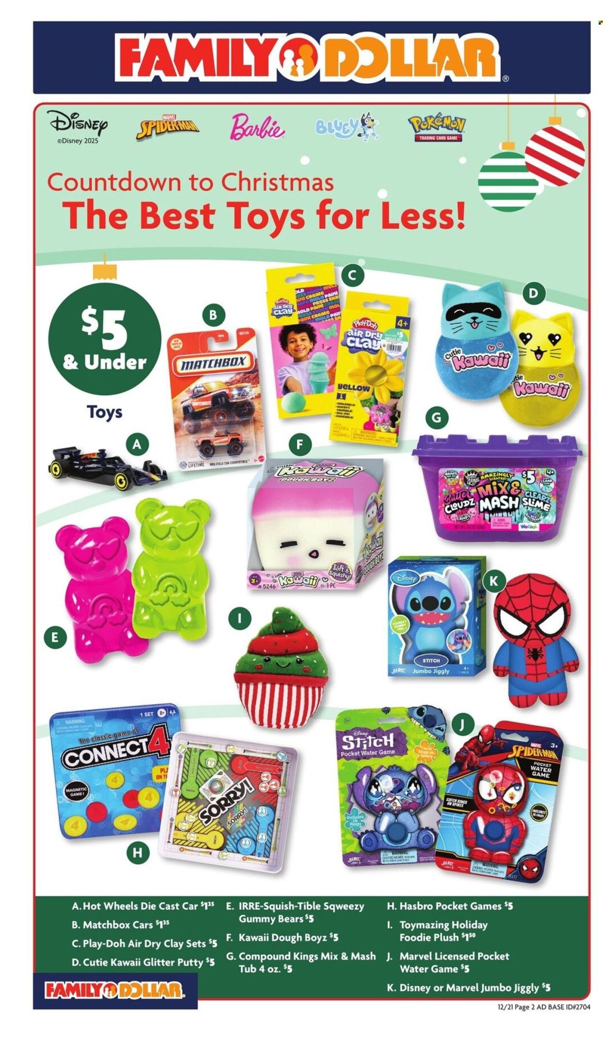 Family Dollar ad - 12/21/2025 - 12/27/2025. Page 2