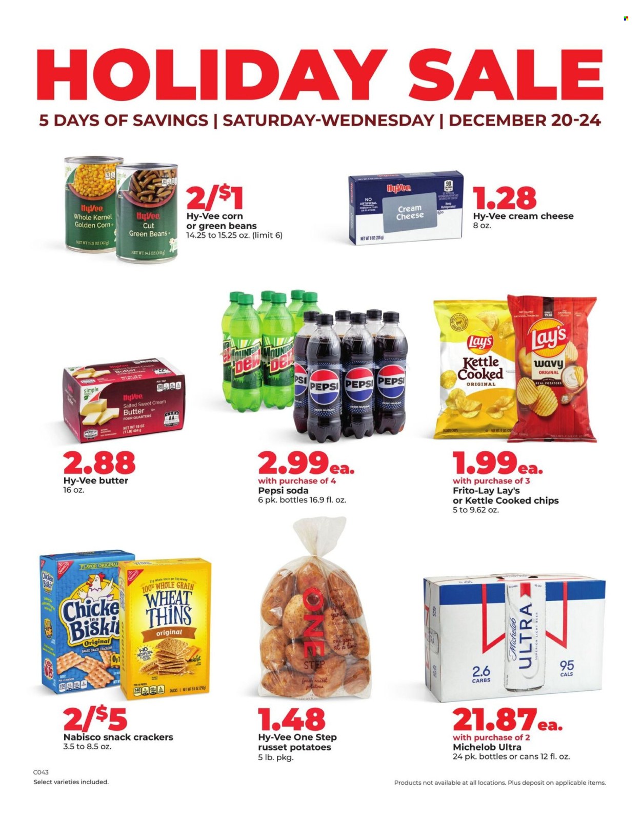 Hy-Vee ad - 12/20/2025 - 12/24/2025. Page 1