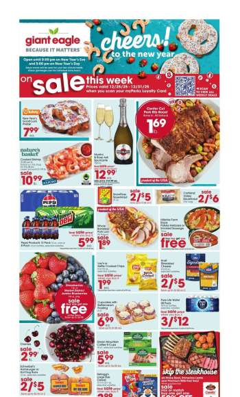 Giant Eagle Flyer - 12/25/2025 - 12/31/2025.
