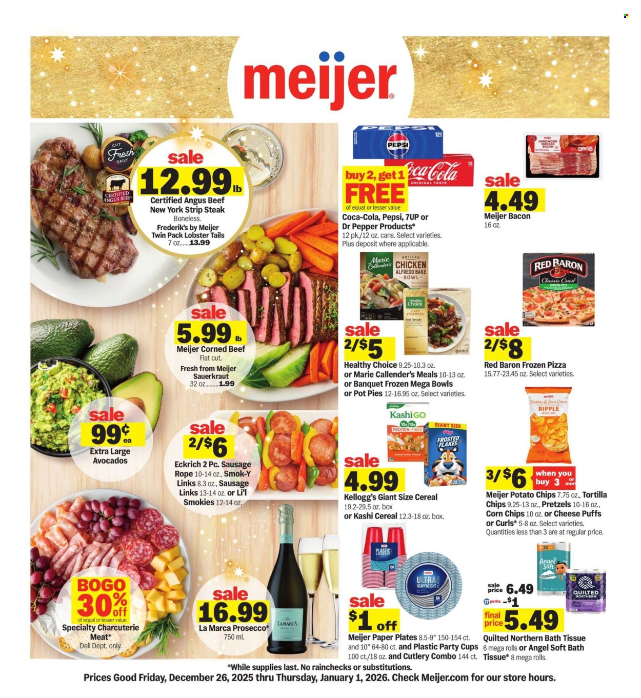 Meijer ad - 12/26/2025 - 01/01/2026. Page 1