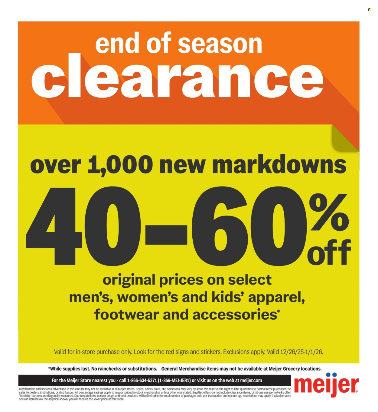 Meijer ad - 12/26/2025 - 01/01/2026. Page 3