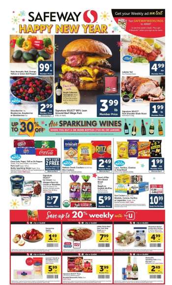 Safeway Flyer - 12/26/2025 - 01/01/2026.