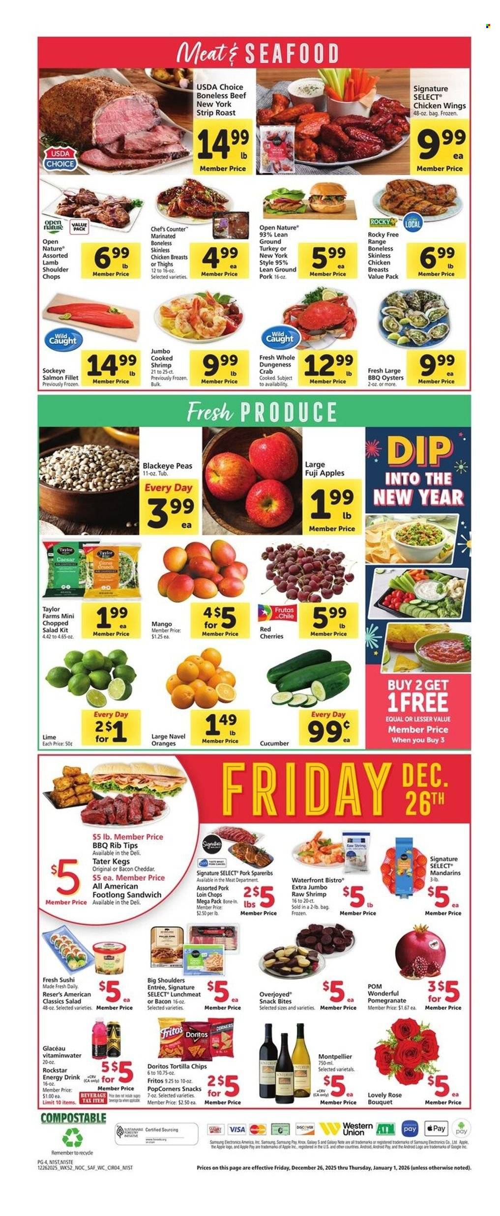 Safeway ad - 12/26/2025 - 01/01/2026. Page 4