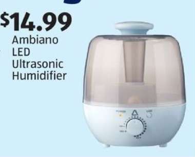 Ambiano LED Ultrasonic Humidifier