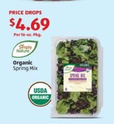 Simply Nature Organic Spring Mix