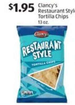 Clancy's Restaurant Style Tortilla Chips