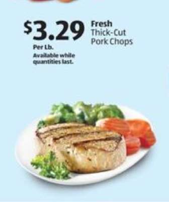 Fresh Thick-Cut Pork Chops