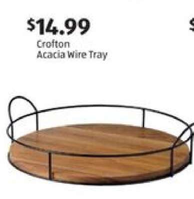 Crofton Acacia Wire Tray