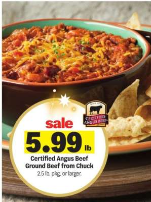 Certified Angus Beef Ground Beef from Chuck