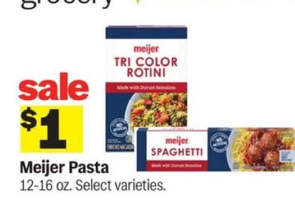 Meijer Pasta*