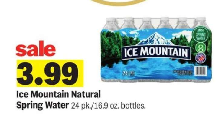 Ice Mountain Natural Spring Water