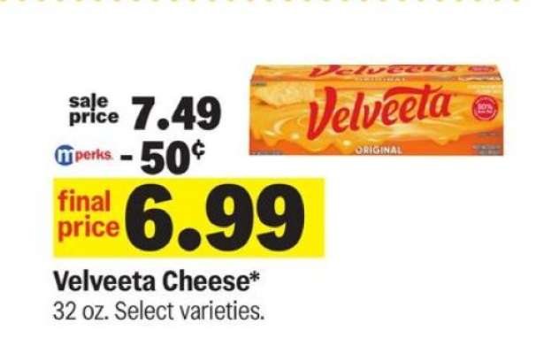 Velveeta Cheese