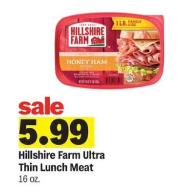 Hillshire Farm Ultra Thin Lunch Meat