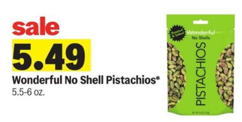 Wonderful No Shell Pistachios*