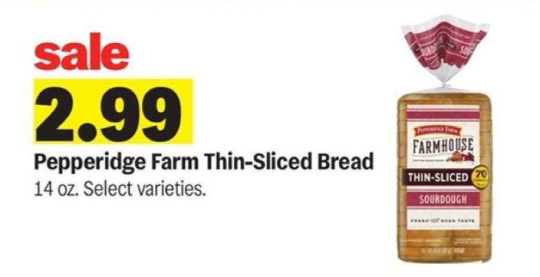 Pepperidge Farm Thin-Sliced Bread