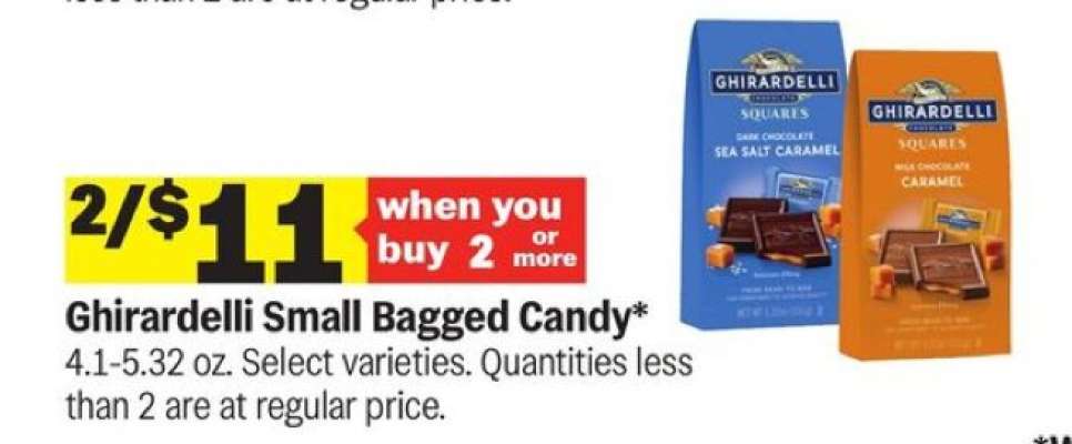 Ghirardelli Small Bagged Candy