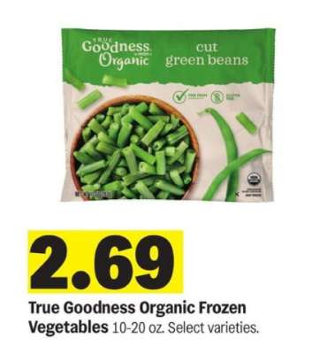 True Goodness Organic Frozen Vegetables