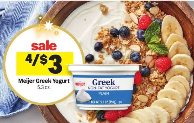 Meijer Greek Yogurt