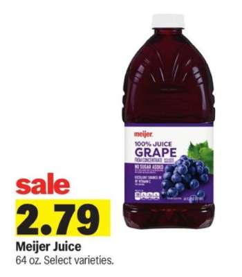 Meijer Juice