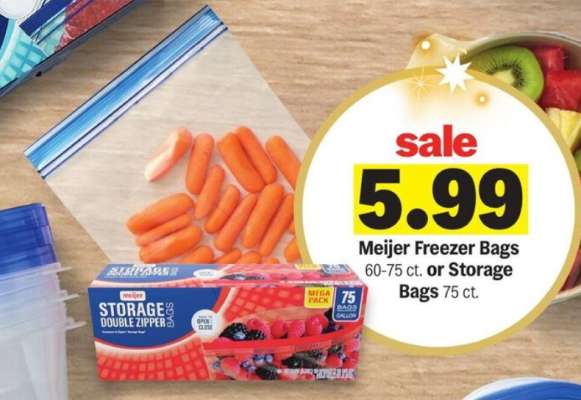 Meijer Freezer Bags or Storage Bags