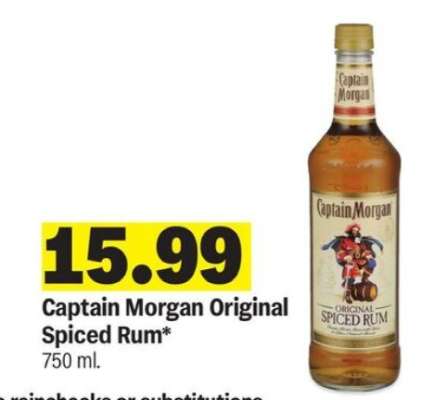 Captain Morgan Original Spiced Rum*