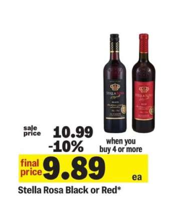 Stella Rosa Black or Red