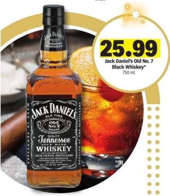 Jack Daniel's Old No. 7 Black Whiskey*