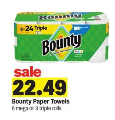 Bounty Paper Towels